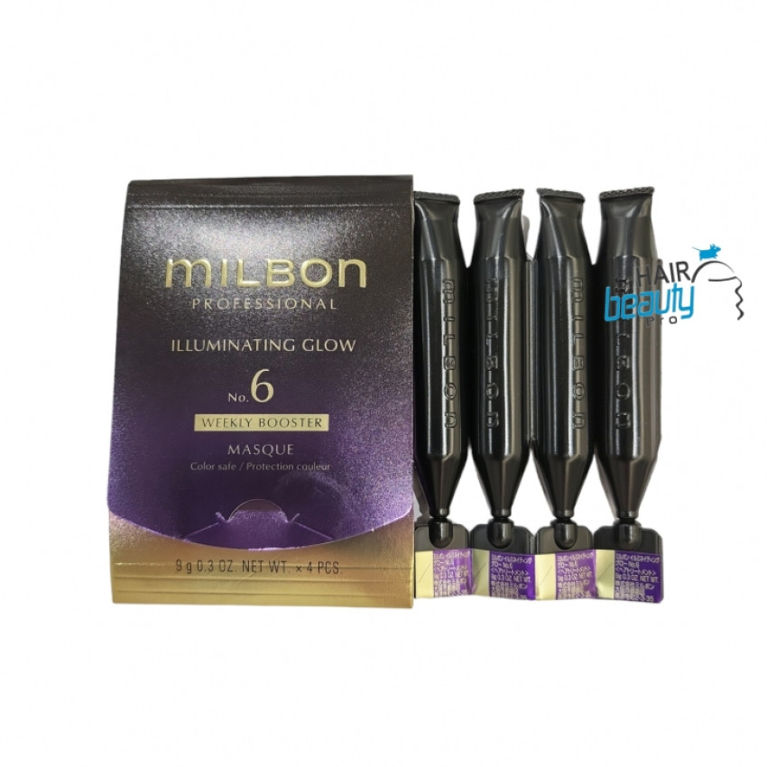 Milbon Illuminating Glow Weekly Booster Masque 6號柔順光澤家用髮膜