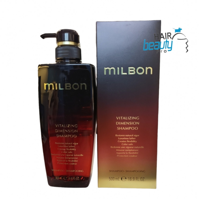 Milbon Vitalizing Dimension Shampoo燙染受損重建髪質洗頭
