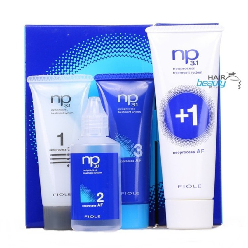 Japan Fiole N.P 3.1 Neoprocess AF Hair Treatment System (Blue-Curl